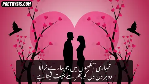 Tumhari Ankhon Main Poetry
