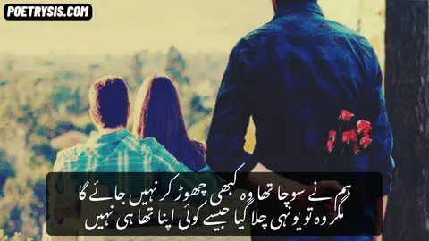 Hum Ney Socha Tha Poetry
