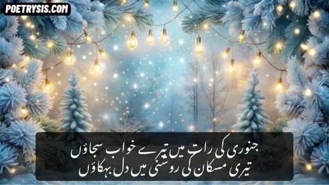 January ki Raat Main Poetry