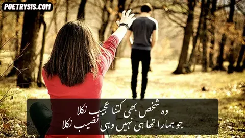 Woh Shaks Bhi Kitna Poetry