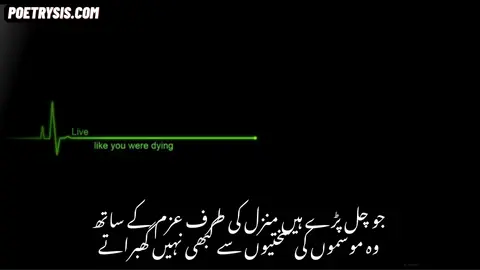 jo Chal Pary hain Poetry