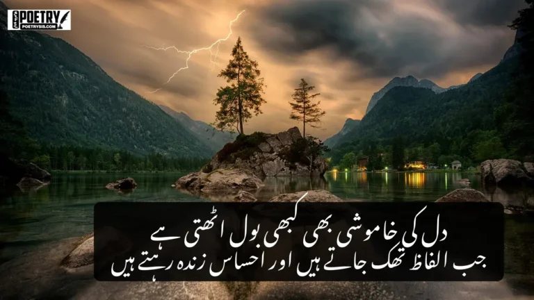 Best 2 Lines Poetry in Urdu